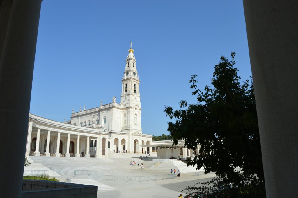 Sanctuary of Fátima during a private cultural experience in central Portugal.